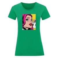 Дамска тениска "Pop Art Girl" - small - 8