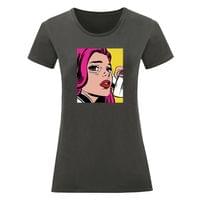 Дамска тениска "Pop Art Girl" - small - 9