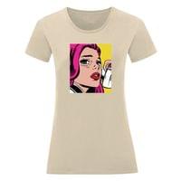 Дамска тениска "Pop Art Girl" - small - 10