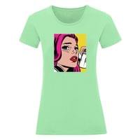 Дамска тениска "Pop Art Girl" - small - 11
