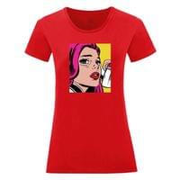 Дамска тениска "Pop Art Girl" - small - 12