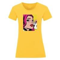 Дамска тениска "Pop Art Girl" - small - 14