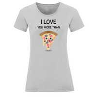 Тениска "More Than Pizza" (дамска) - small - 5