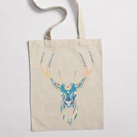 Eко чанта "Trippy Deer" - small - 1