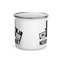 Емайлирано канче "Never Forget" - small - 2