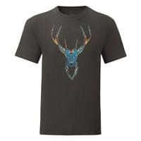 Мъжка тениска "Trippy Deer" - small - 1