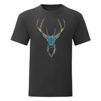 Мъжка тениска "Trippy Deer" - small - 8