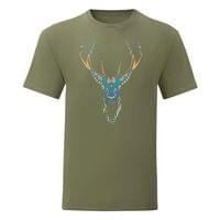 Мъжка тениска "Trippy Deer" - small - 9