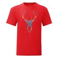 Мъжка тениска "Trippy Deer" - small - 14
