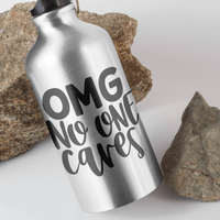 Метална бутилка "No One Cares" - small - 0