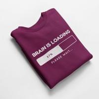 Ватирана блуза "Brain Loading" - small - 3