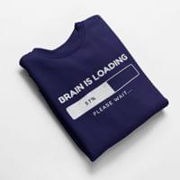 Ватирана блуза "Brain Loading" - small - 4