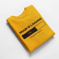 Ватирана блуза "Brain Loading" - small - 5
