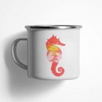 Емайлирано канче "Sea Horse Beach" - small - 0