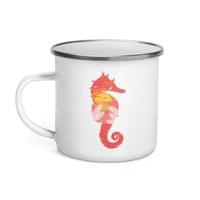Емайлирано канче "Sea Horse Beach" - small - 1