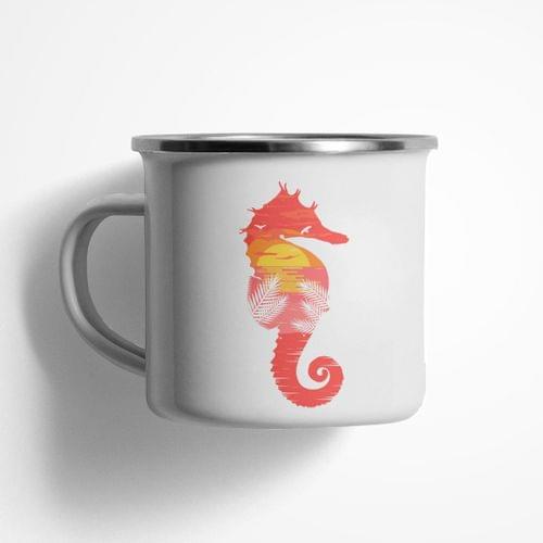 Емайлирано канче &amp;quot;Sea Horse Beach&amp;quot; - 1