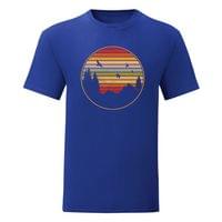 Мъжка тениска "Retro Sunset" - small - 3
