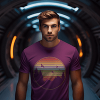 Мъжка тениска "Retro Sunset" - small - 0