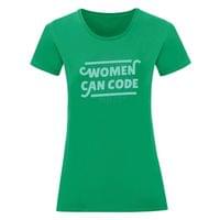Дамска тениска "Women Code" - small - 4