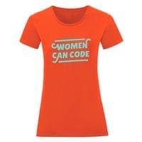 Дамска тениска "Women Code" - small - 8