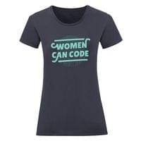 Дамска тениска "Women Code" - small - 9