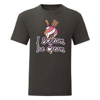 Мъжка тениска "Scream Ice Cream" - small - 1