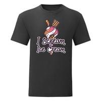 Мъжка тениска "Scream Ice Cream" - small - 2