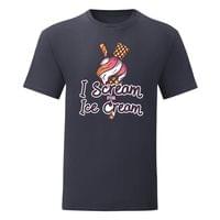 Мъжка тениска "Scream Ice Cream" - small - 9