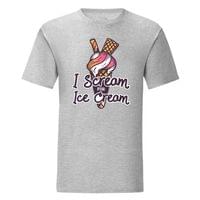 Мъжка тениска "Scream Ice Cream" - small - 3