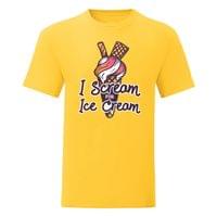 Мъжка тениска "Scream Ice Cream" - small - 4
