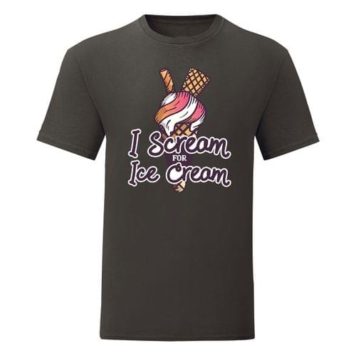 Мъжка тениска "Scream Ice Cream" - 2
