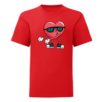 Тениска "Heart Flossing" (детска) - small - 4