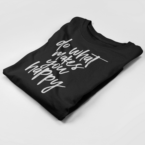 Мъжка блуза с дълъг ръкав "Do What Makes You Happy" - 2