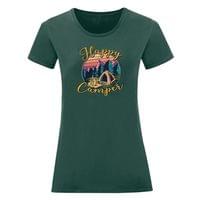 Дамска тениска "Happy Camper" - small - 7 Дамска тениска "Happy Camper" - small - 7