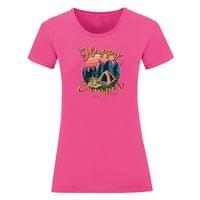 Дамска тениска "Happy Camper" - small - 8 Дамска тениска "Happy Camper" - small - 8