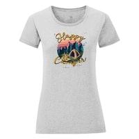 Дамска тениска "Happy Camper" - small - 3 Дамска тениска "Happy Camper" - small - 3