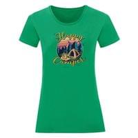 Дамска тениска "Happy Camper" - small - 9 Дамска тениска "Happy Camper" - small - 9