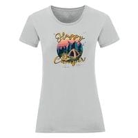 Дамска тениска "Happy Camper" - small - 10 Дамска тениска "Happy Camper" - small - 10