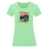Дамска тениска "Happy Camper" - small - 0 Дамска тениска "Happy Camper" - small - 0