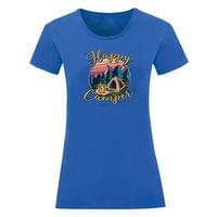 Дамска тениска "Happy Camper" - small - 14 Дамска тениска "Happy Camper" - small - 14