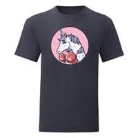 Тениска "Unicorn Boxing" (мъжка) - small - 4