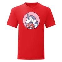 Тениска "Unicorn Boxing" (мъжка) - small - 12
