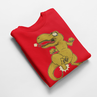 Ватирана блуза "T-Rex и лего" - small - 2