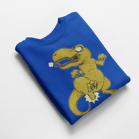 Ватирана блуза "T-Rex и лего" - small - 4