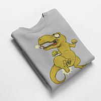 Ватирана блуза "T-Rex и лего" - small - 5