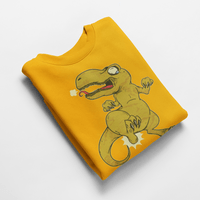 Ватирана блуза "T-Rex и лего" - small - 7