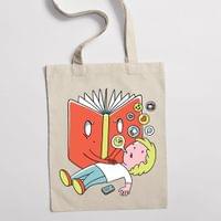 Eко чанта "Книжна подкрепа" - small - 1