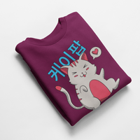 Ватирана блуза "K-pop Kitty" - small - 1