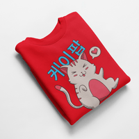 Ватирана блуза "K-pop Kitty" - small - 4