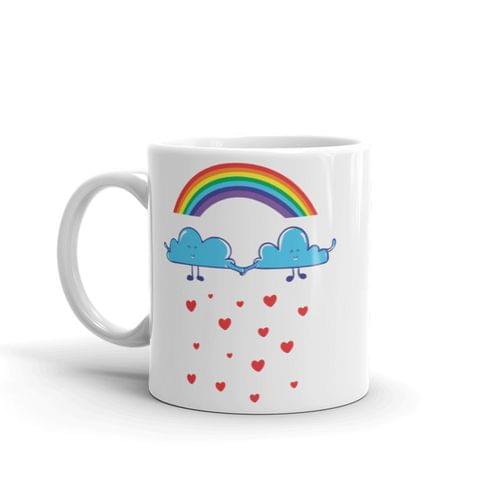 Чаша „Влюбени облаци“